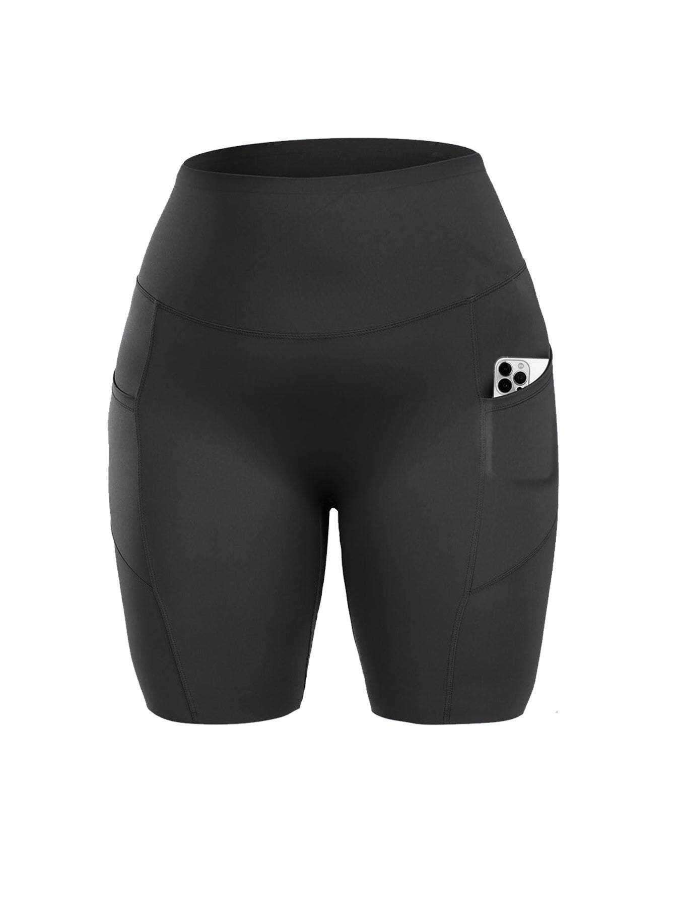 Set Of 3 - Yoga Pants - Three Points High Waist To Tuck The Abdomen